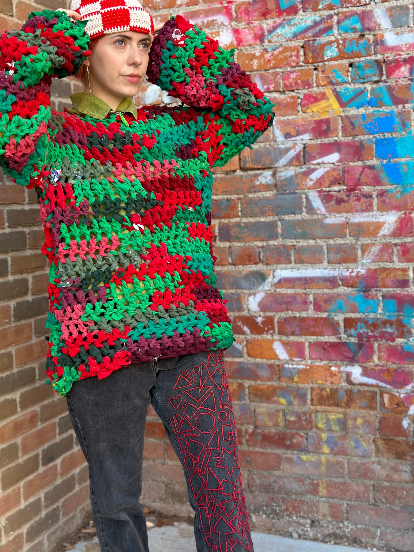 Crochet Christmas Sweater