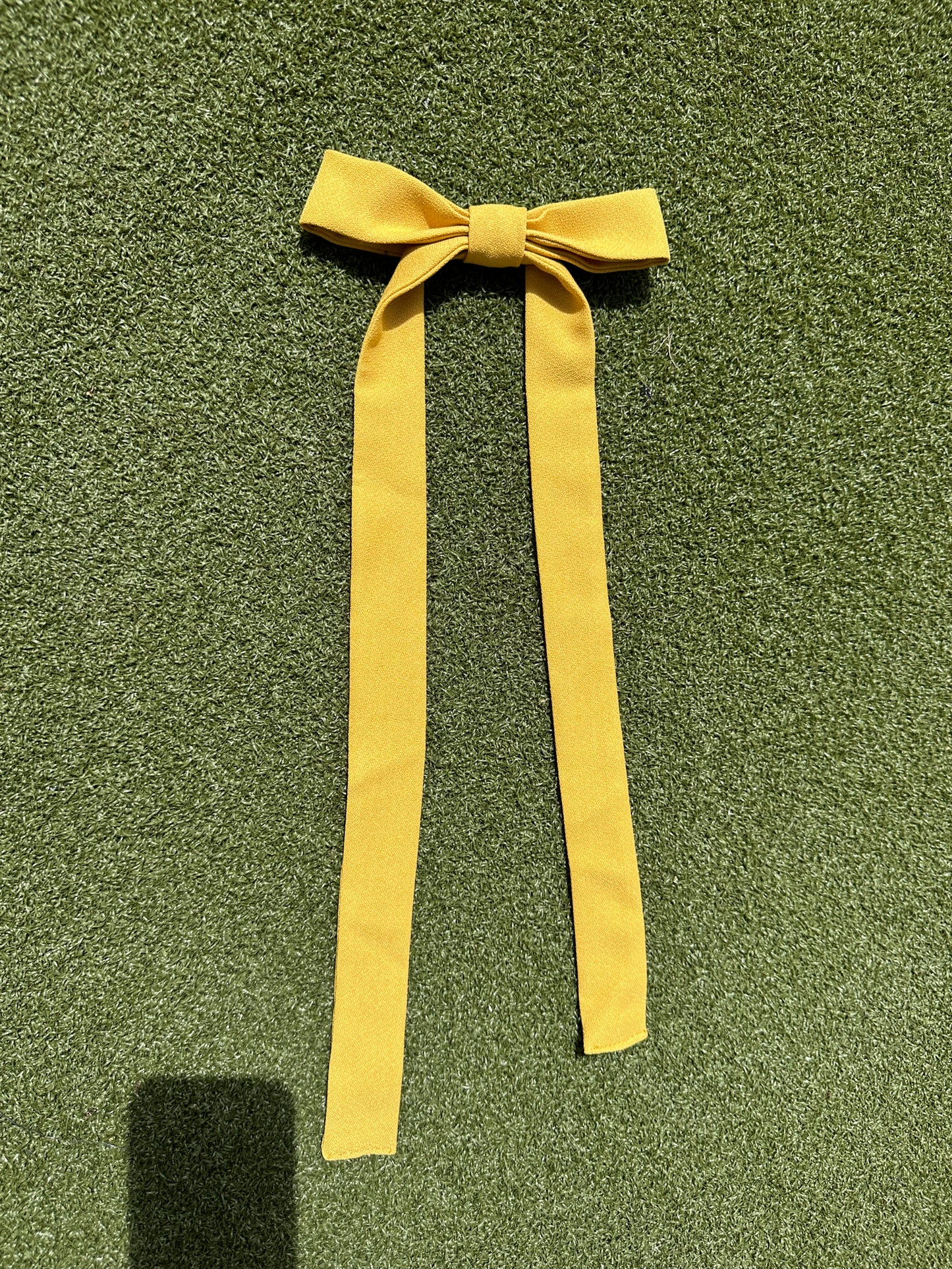 Mustard Bow Clip