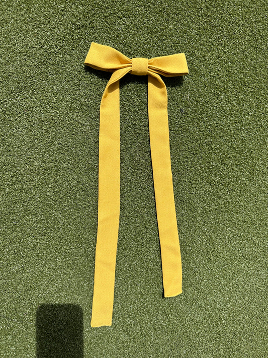 Mustard Bow Clip