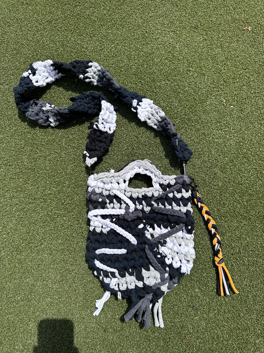 Stormy Weather Crochet Crossbody